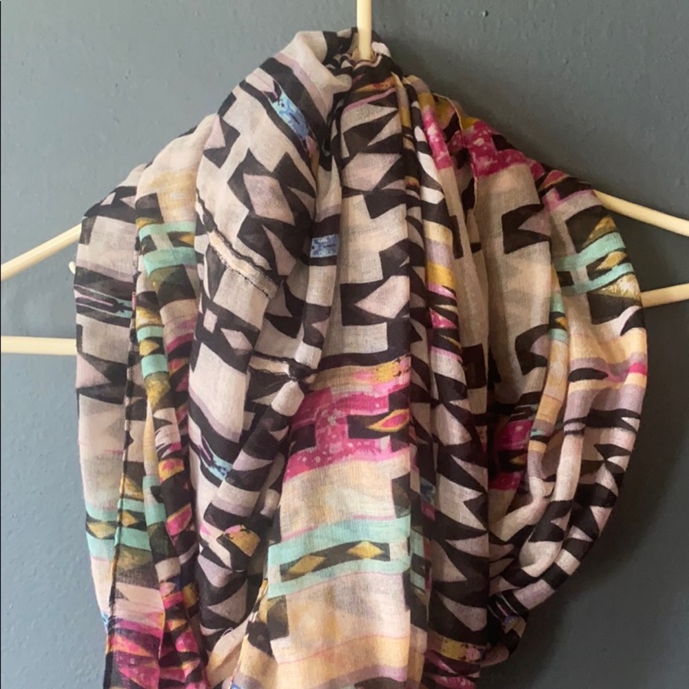 Fun Aztec print scarf
